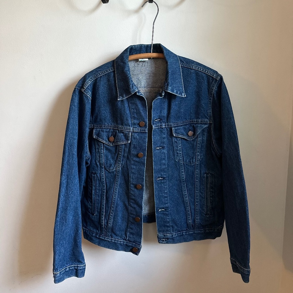 Vintage Womens Bristol Blues Denim Jacket (made in USA)